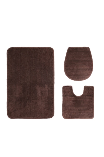 Three Piece Bath Mat Set